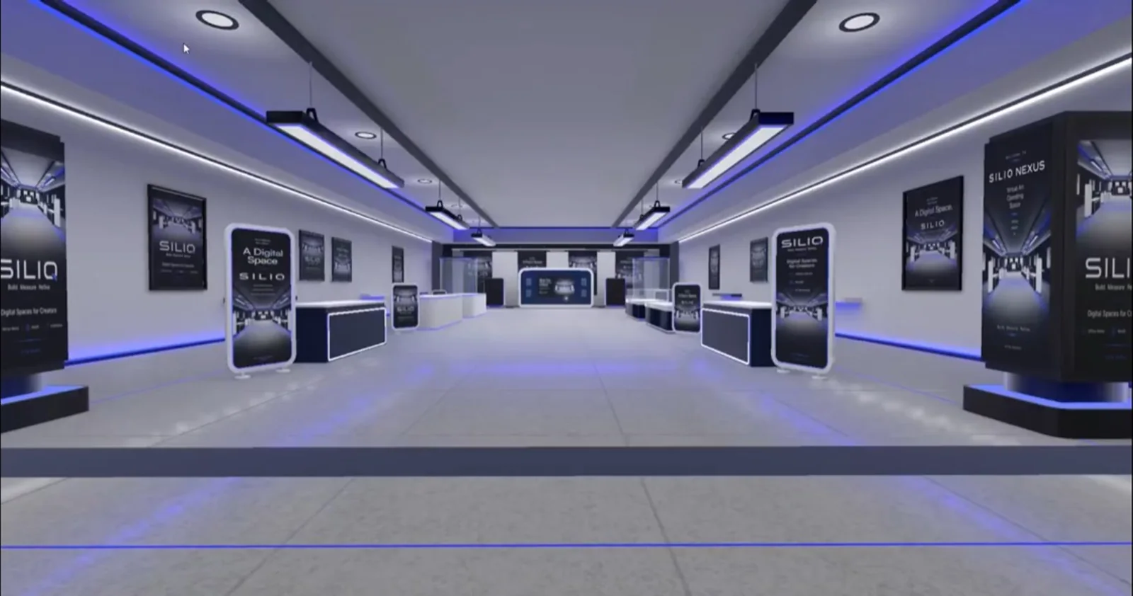 SILIQ Spatial Gallery Room の展示空間